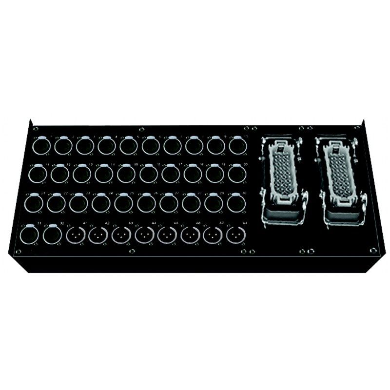 STAGEBOXY se dvěma Multipin-systémy Neutrik 32/8 STAGEBOXY se dvěma Multipin-systémy Neutrik 32/8