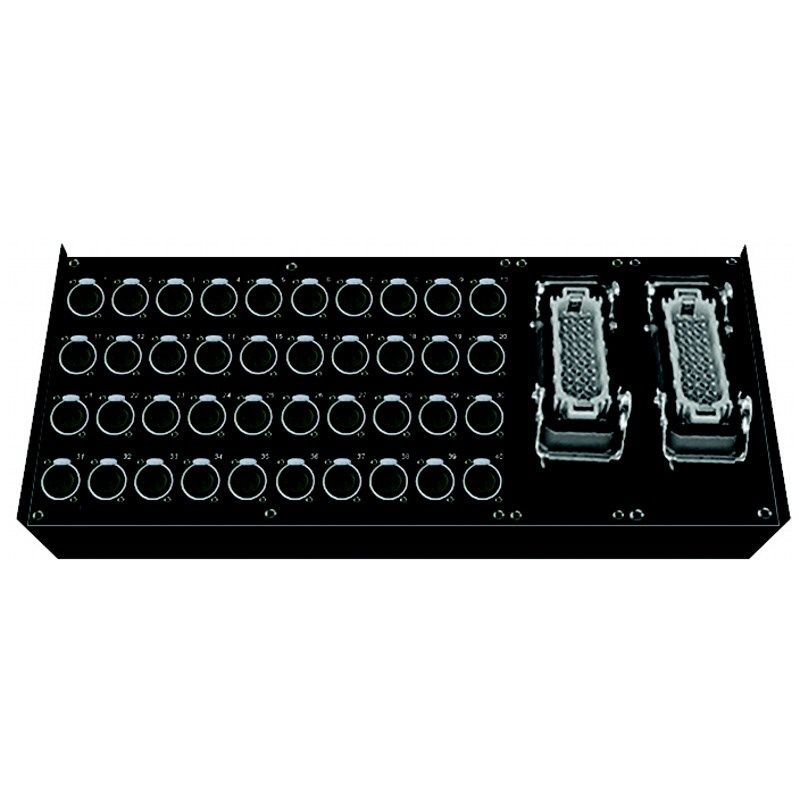 STAGEBOXY se dvěma Multipin-systémy Neutrik 40/0 STAGEBOXY se dvěma Multipin-systémy Neutrik 40/0